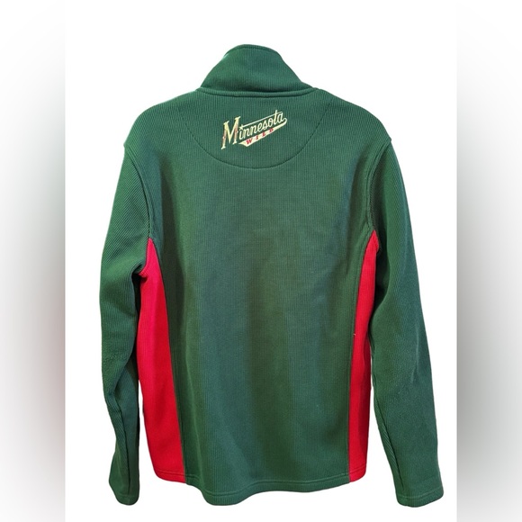 Minnesota Wild Zip Front Jacket M EUC - Picture 6 of 12
